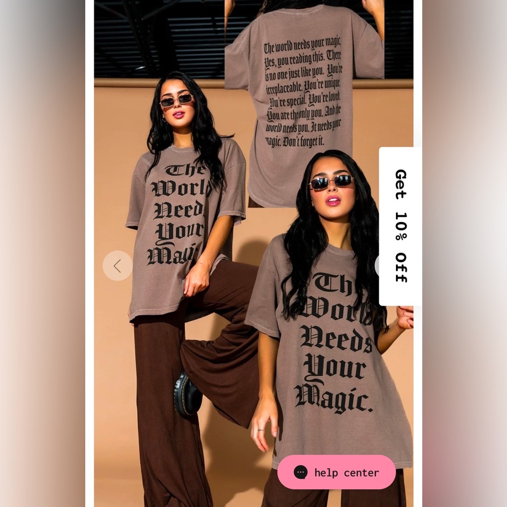 Sold out dressed in lala tshirt size s/m